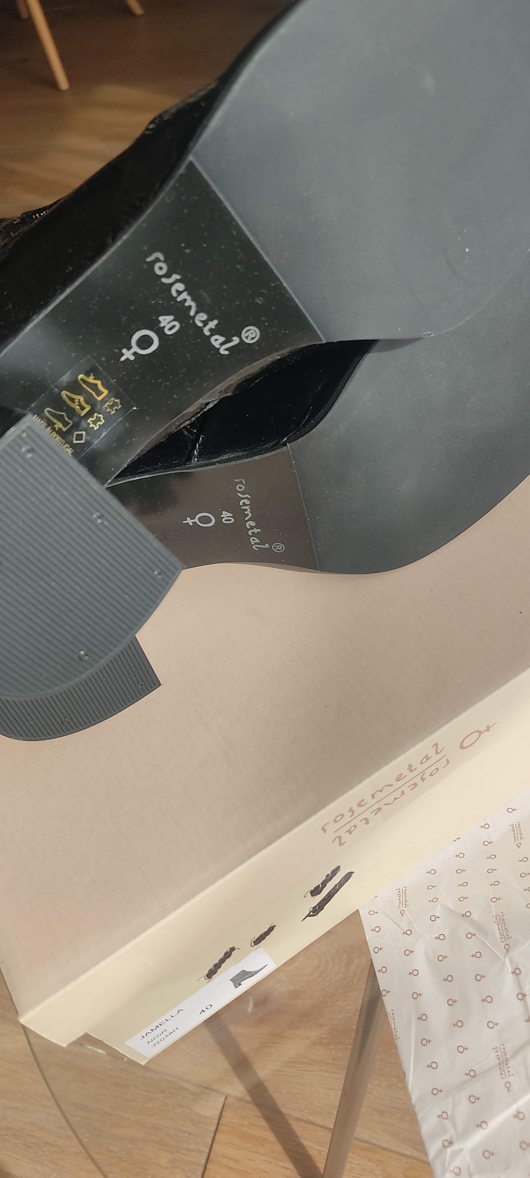 Rosemetal Jamella Noir 40