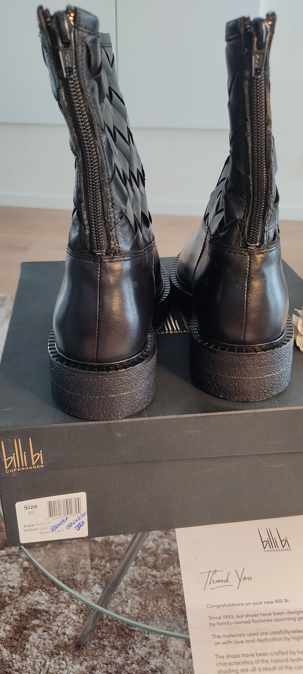 Billi Bi Black boots 39