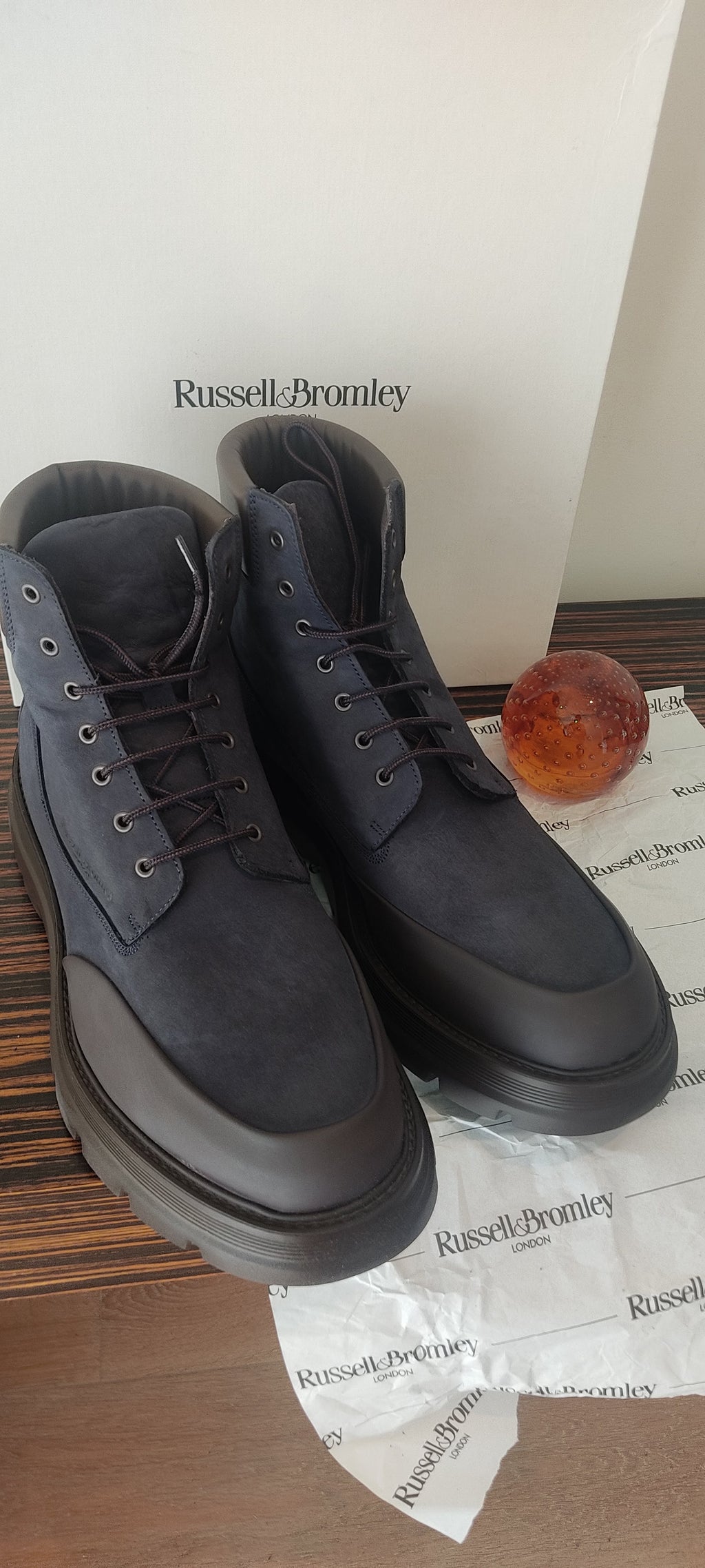 Russel & Bromley Conquest Navy 45