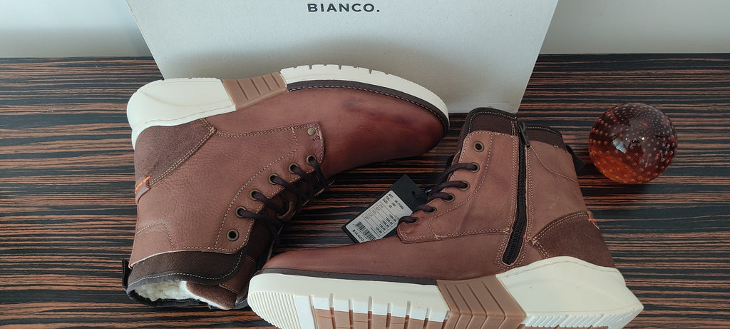 Boots Bianco camel